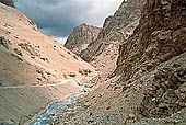 The road from Leh to Manali 